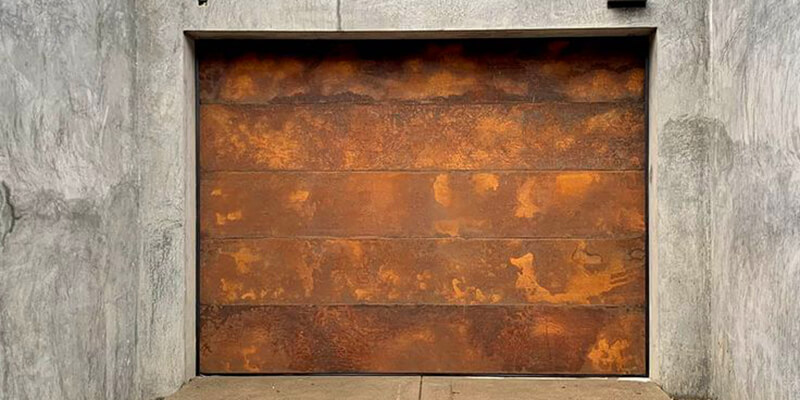 how to remove rust from garage door - My Garage Door Repairman